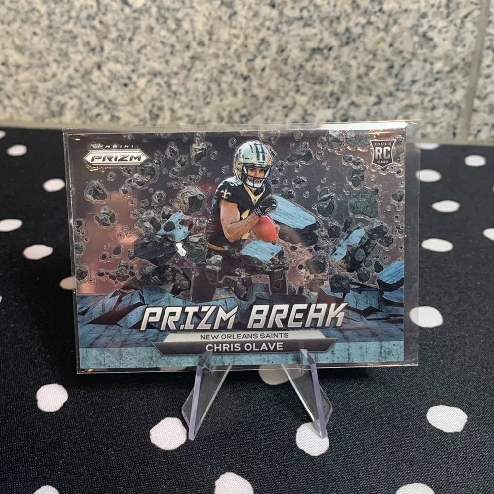 Reggie Bush 2021 Panini Mosaic & Chris Olave 2022 Panini Prizm Rookie Saints!! - Picture 4 of 5